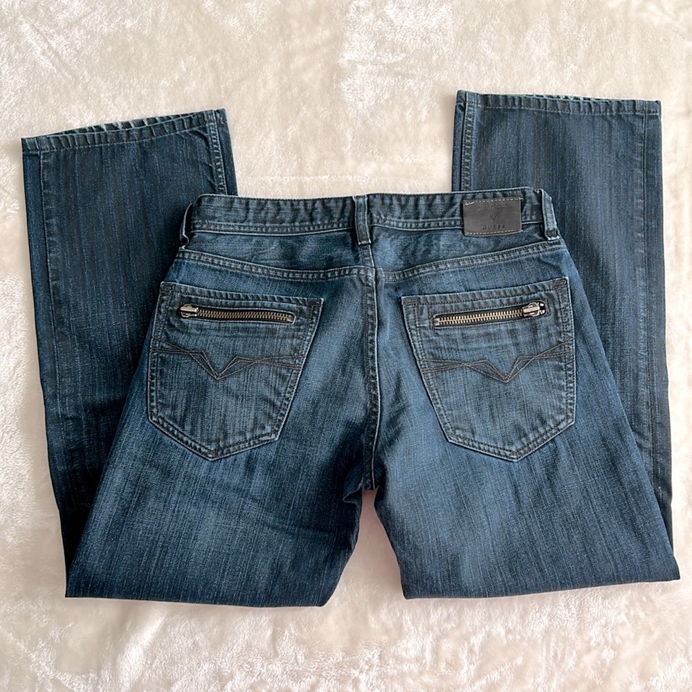 Guess Men’s Dark Denim Jeans Size 31 X 28
